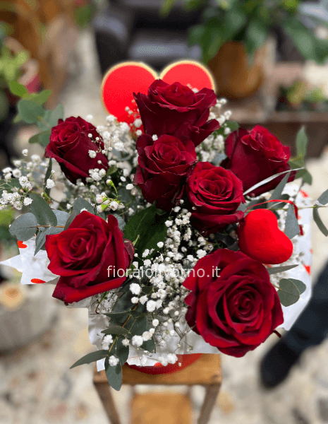 Flower Box " Be My Heart "